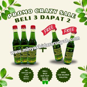 5 Minyak Bidara Paklong Man + PERCUMA Balm Bidara
